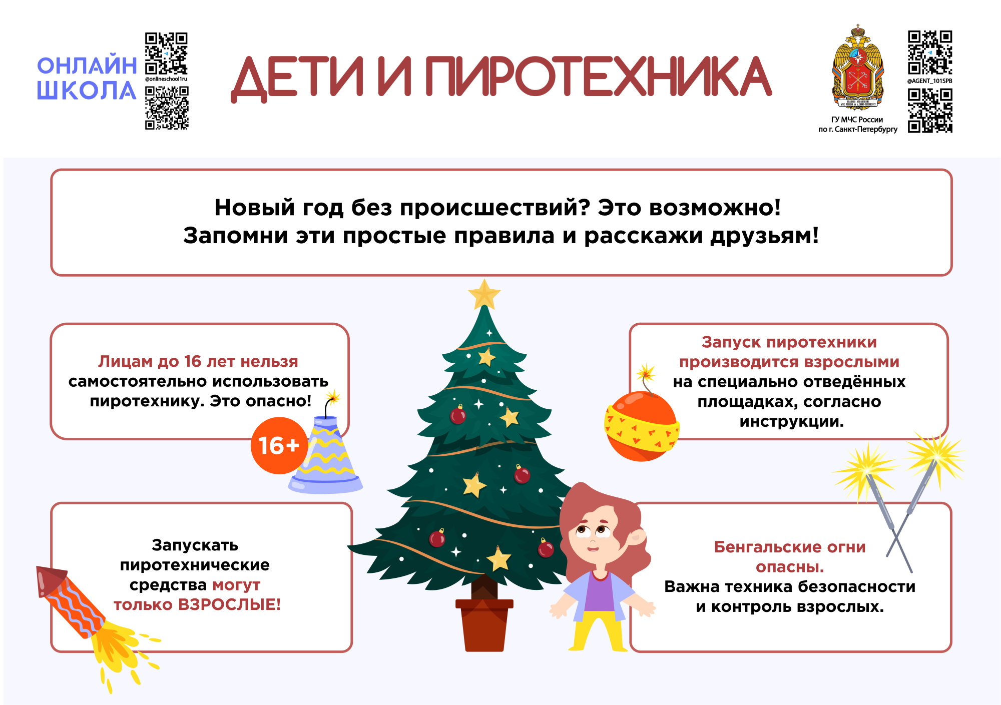 В Новый год без происшествий | 11.12.2023 | Санкт-Петербург - БезФормата